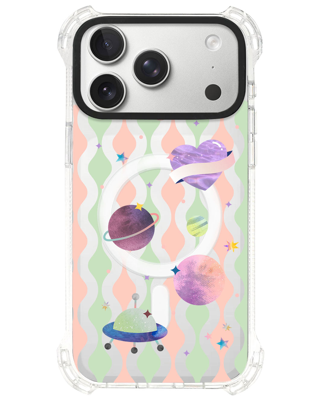 iPhone Rearguard UltimateS⁴ - Pink Planet