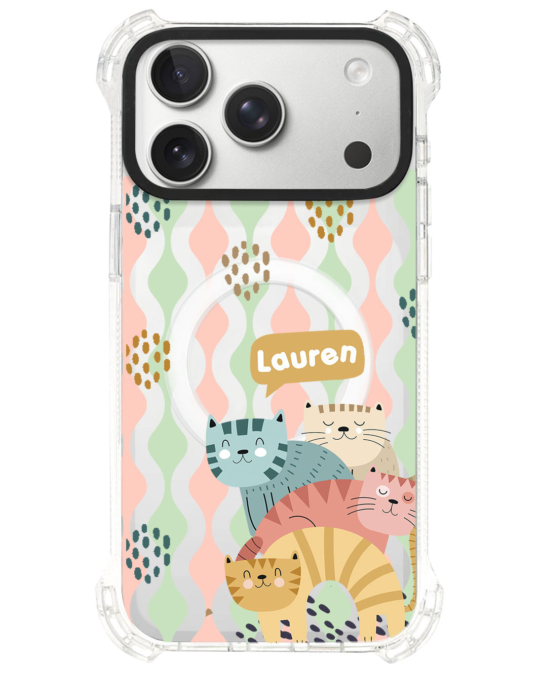 iPhone Rearguard UltimateS⁴ - Rainbow Meow 2.0