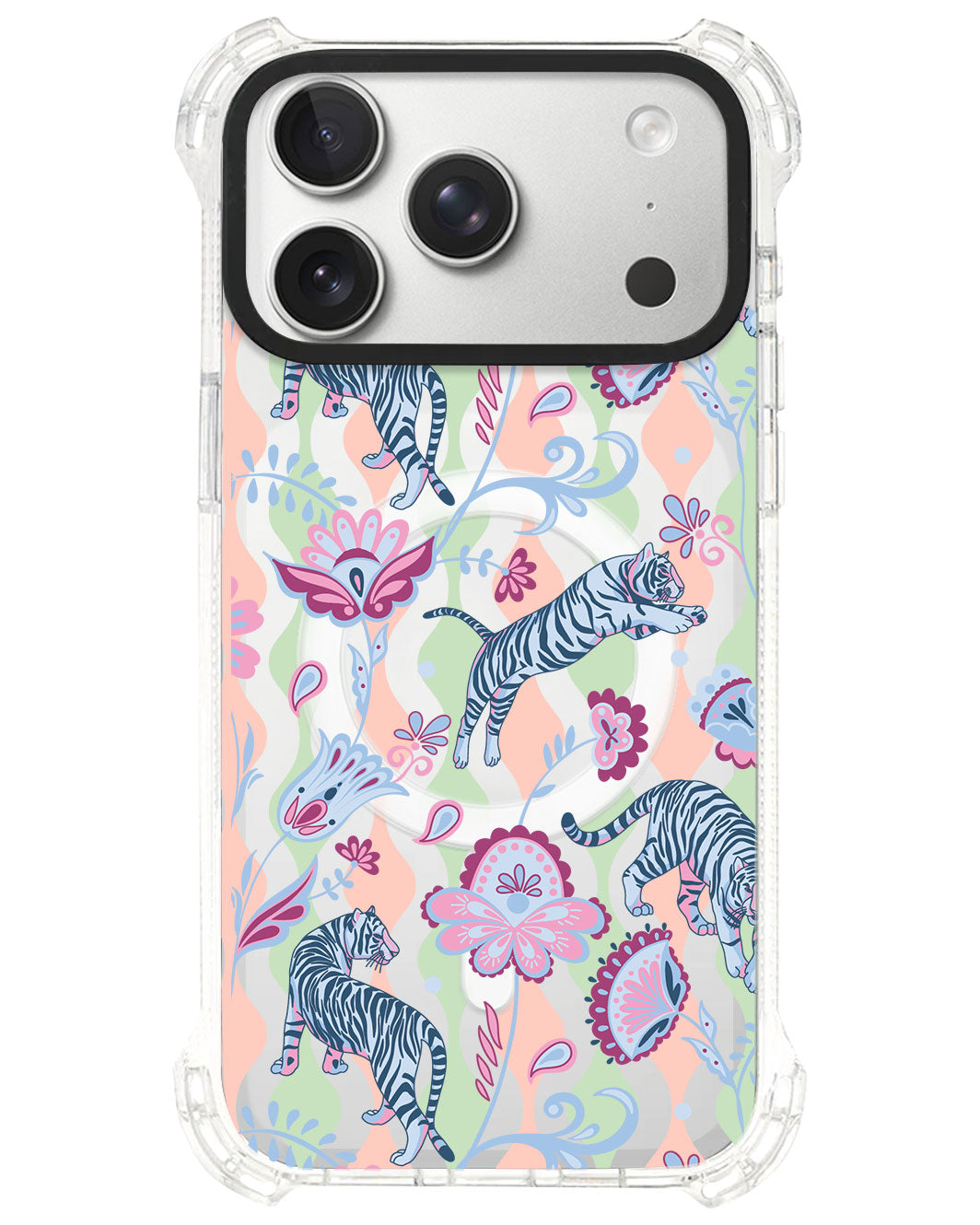 iPhone Rearguard UltimateS⁴ - Tiger & Floral 3.0