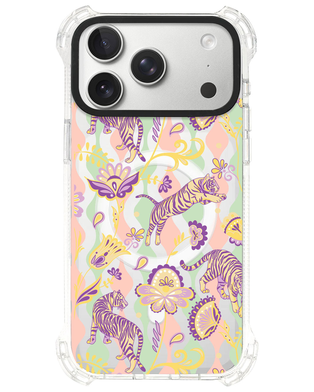 iPhone Rearguard UltimateS⁴ - Tiger & Floral 4.0