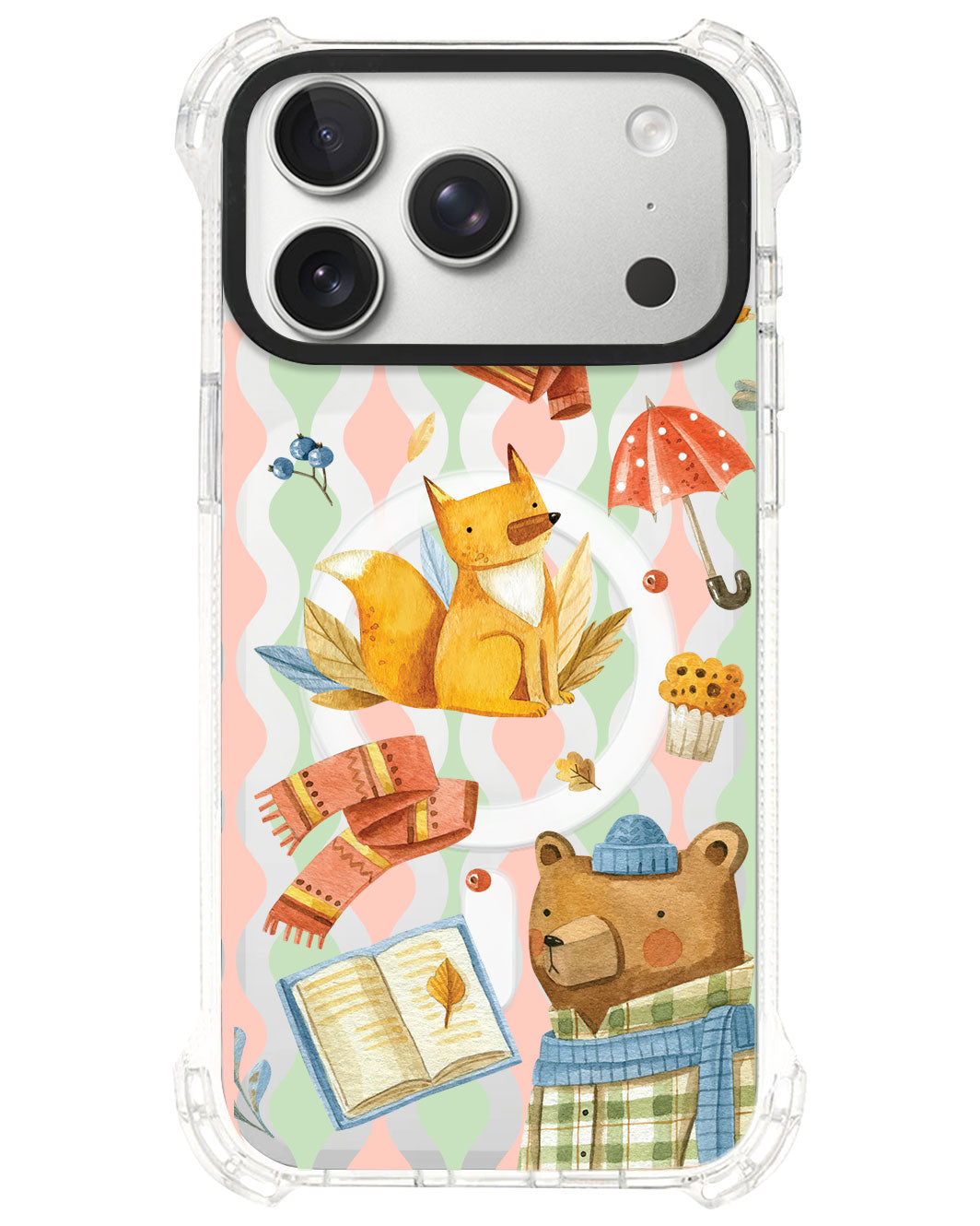iPhone Rearguard UltimateS⁴ - Bear and Fox