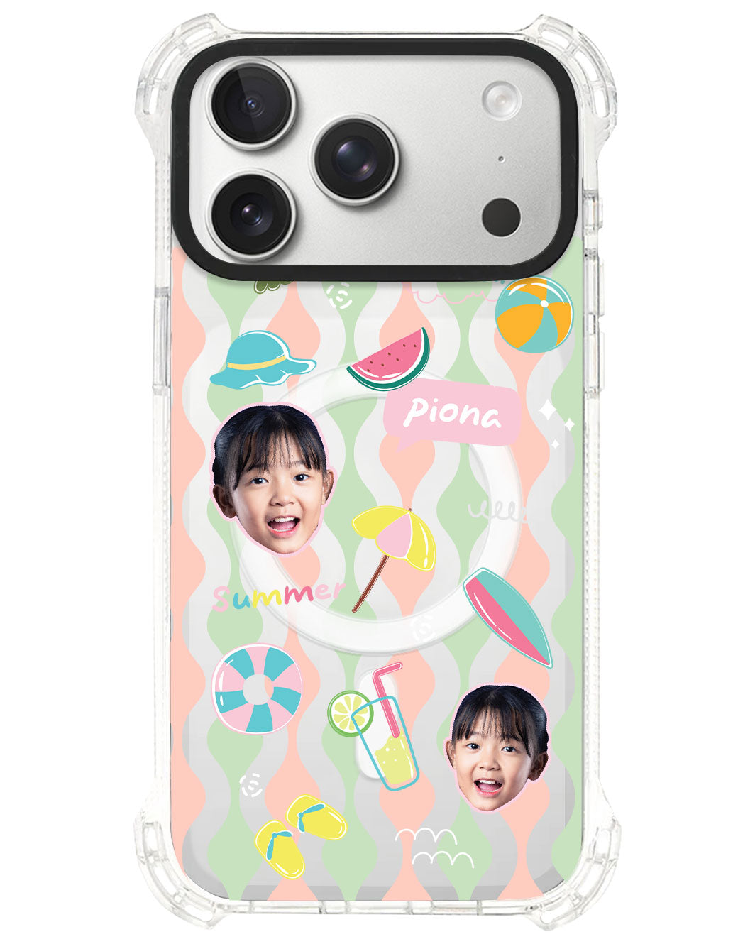 iPhone Rearguard UltimateS⁴ - Face Grid Summer