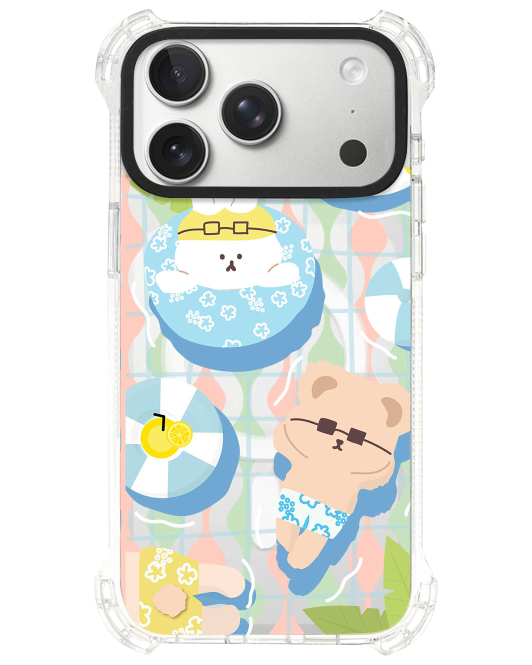 iPhone Rearguard UltimateS⁴ - Pool party blue
