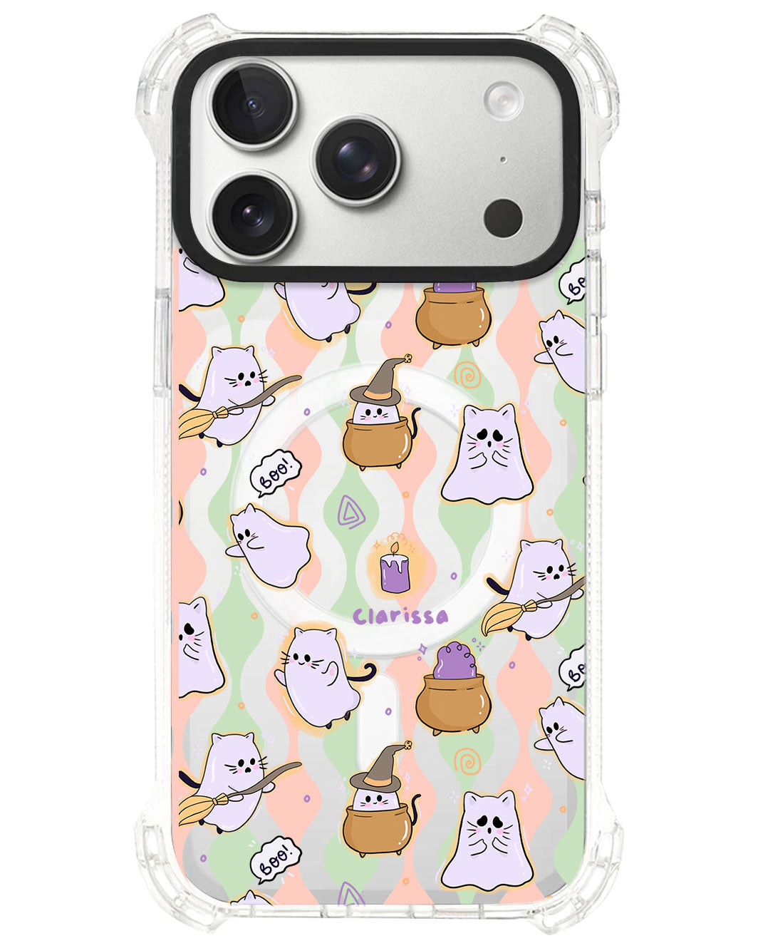 iPhone Rearguard UltimateS⁴ - Spooky cat