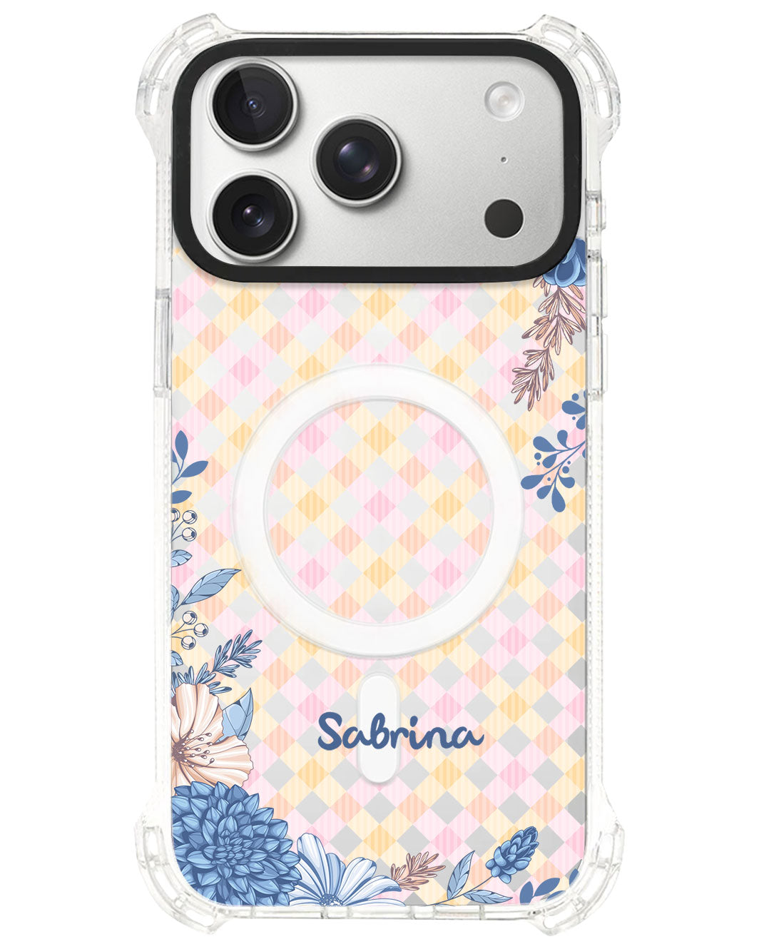 iPhone Rearguard UltimateS⁴ - Blue Florals