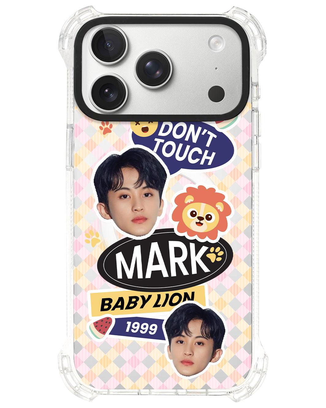 iPhone Rearguard UltimateS⁴ - Face Grid Baby Lion