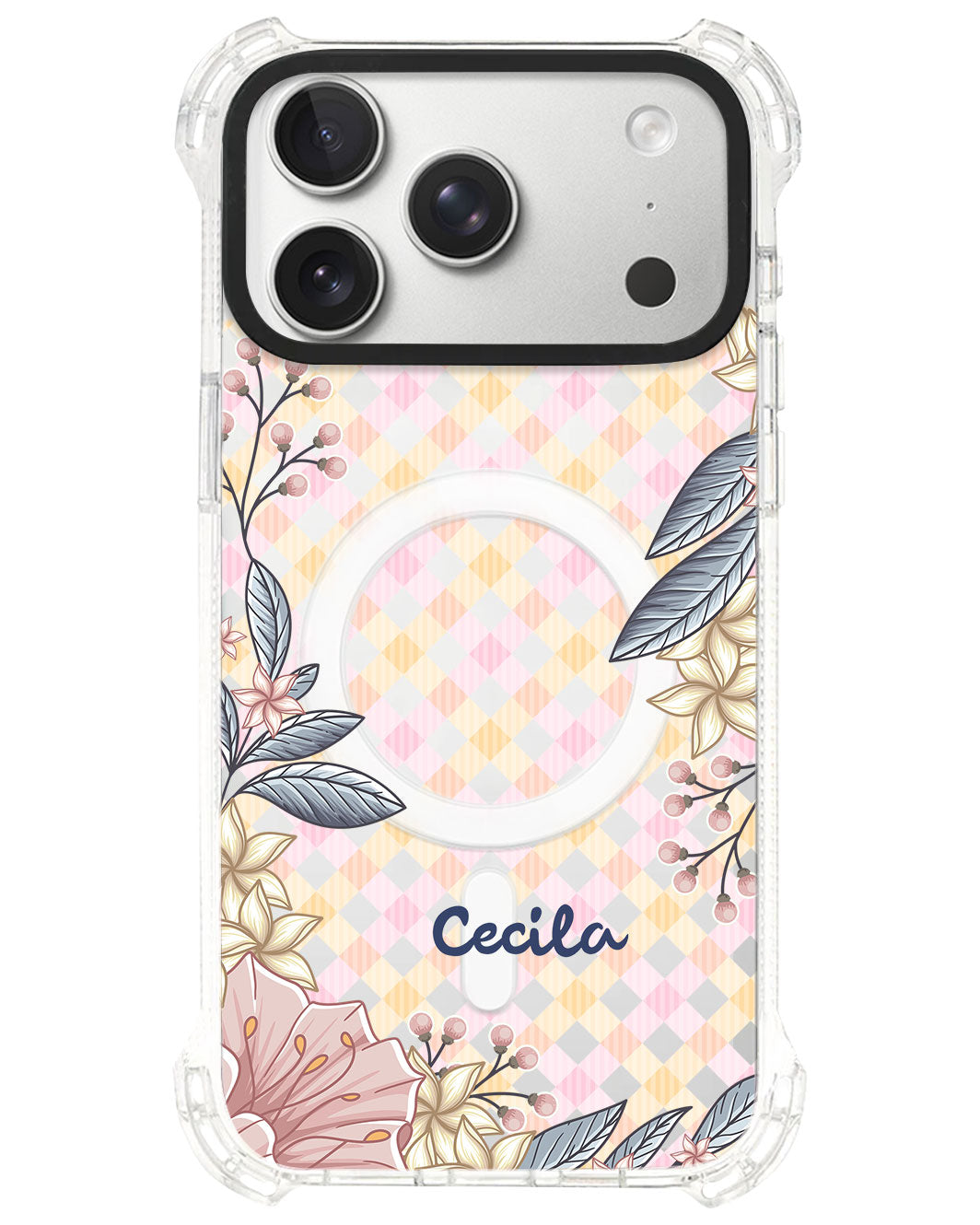 iPhone Rearguard UltimateS⁴ - Pink Florals
