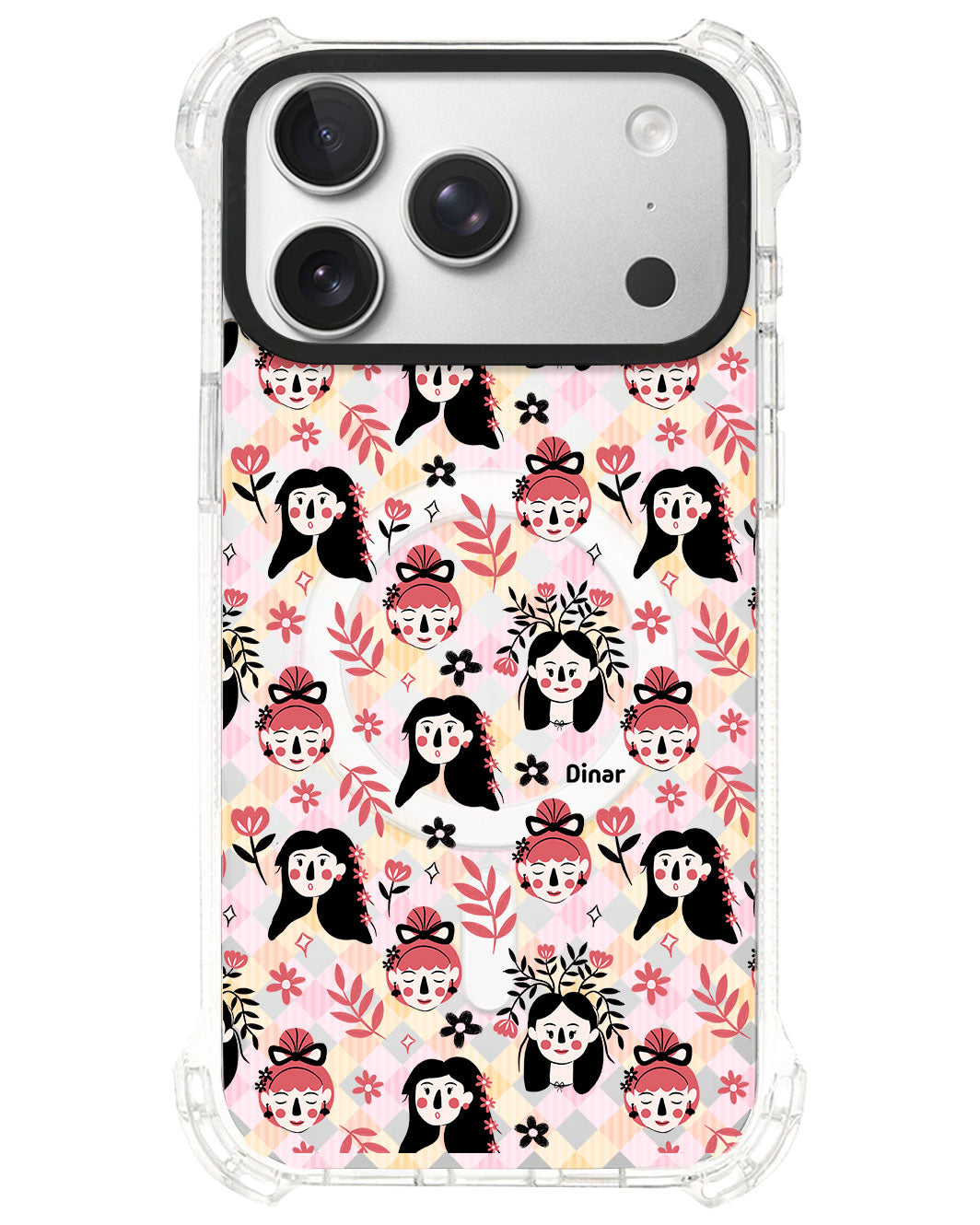 iPhone Rearguard UltimateS⁴ - Flowery Faces