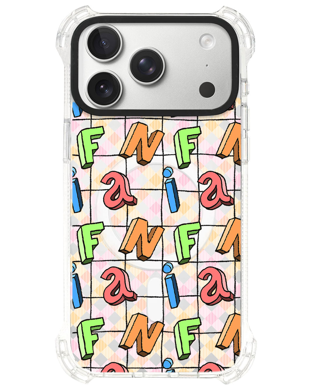 iPhone Rearguard UltimateS⁴ - Playful Monogram