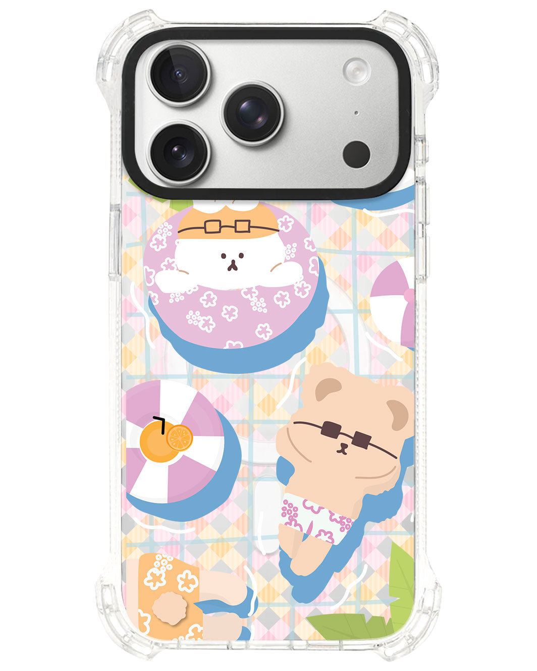 iPhone Rearguard UltimateS⁴ - Pool party pink