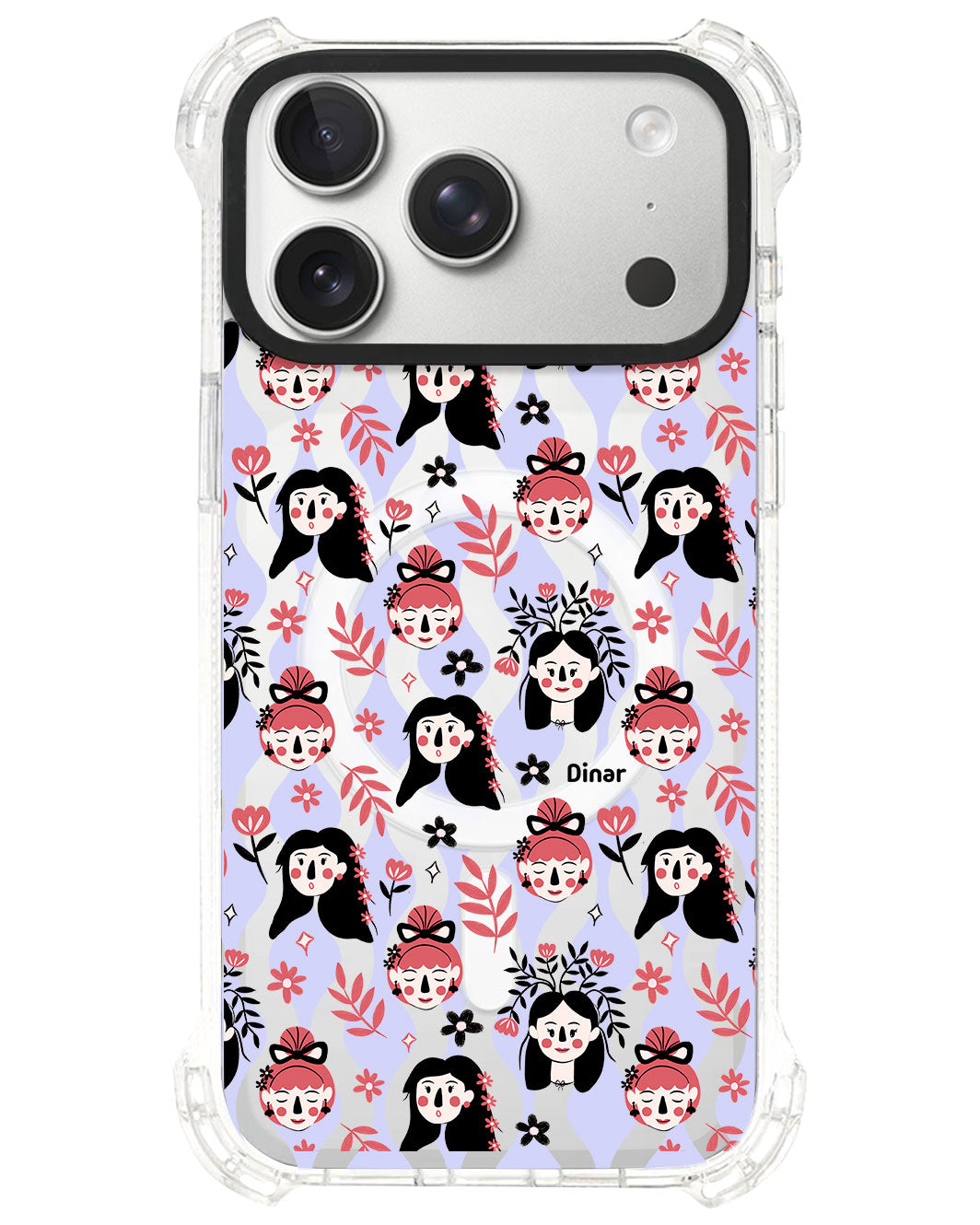 iPhone Rearguard UltimateS⁴ - Flowery Faces