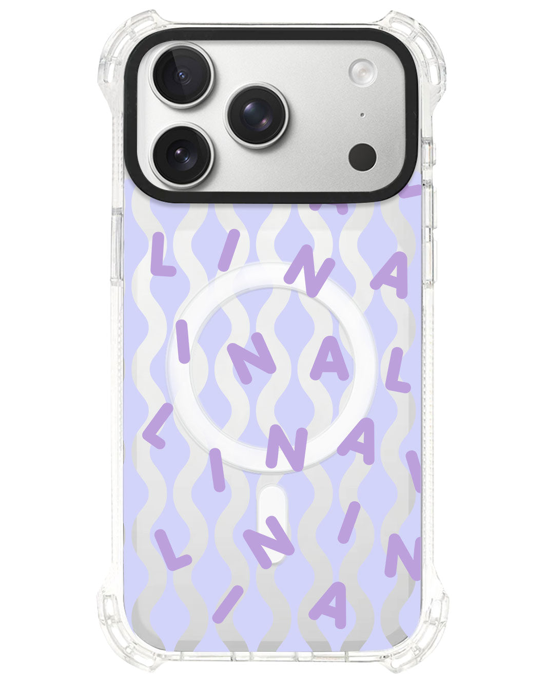 iPhone Ultimate Model-S⁴ - CUSTOM MONOGRAM 2.0 Lilac
