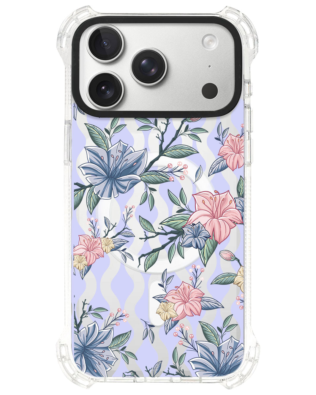 iPhone Rearguard UltimateS⁴ - Pink & Blue Floral