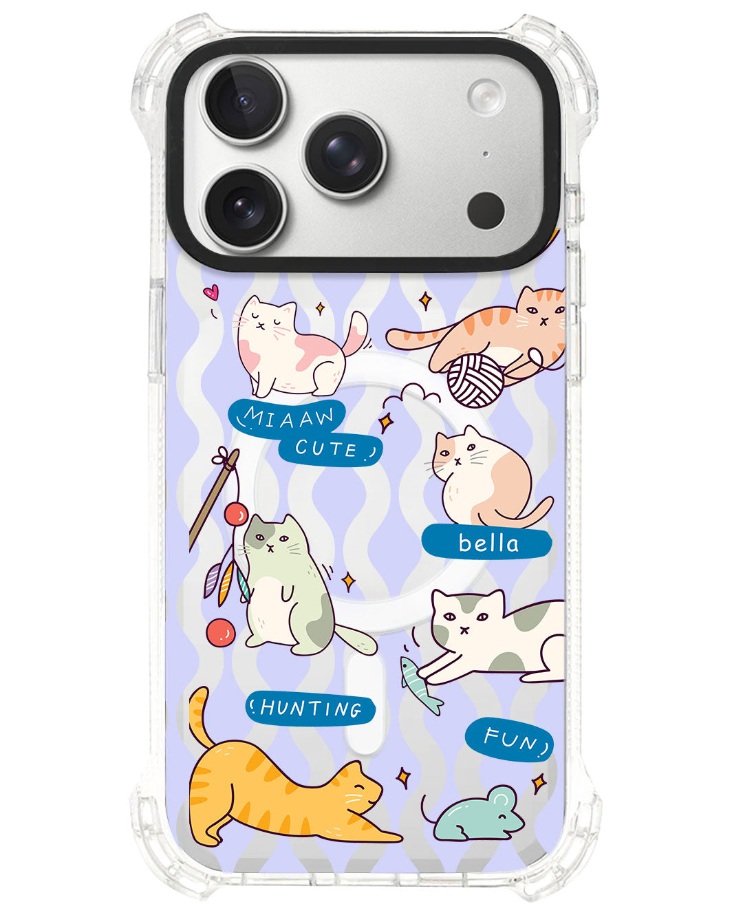 iPhone Rearguard UltimateS⁴ - Playful Cat 2.0