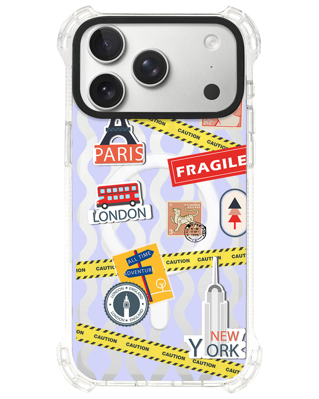 iPhone Rearguard UltimateS⁴ - Travel Stickers