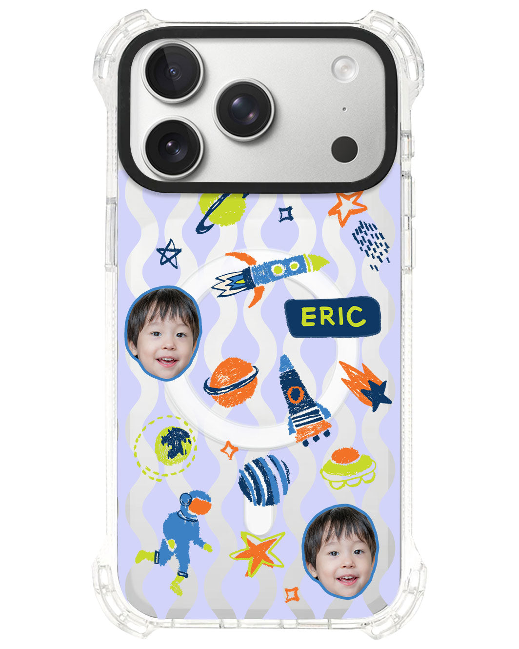 iPhone Rearguard UltimateS⁴ - Face Grid Galaxy