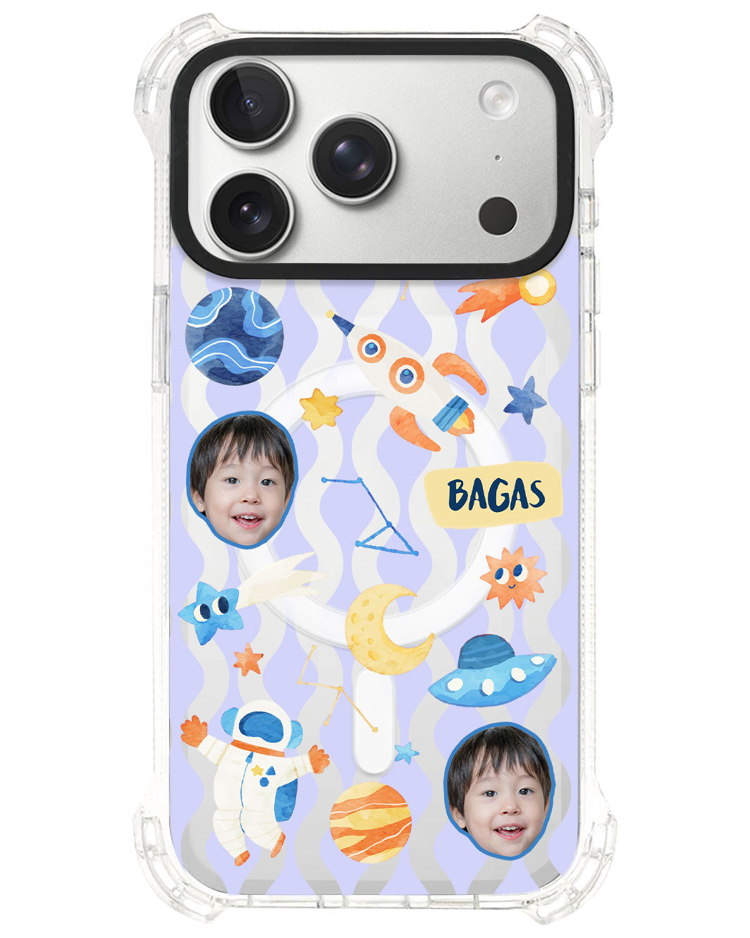 iPhone Rearguard UltimateS⁴ - Face Grid Astronaut