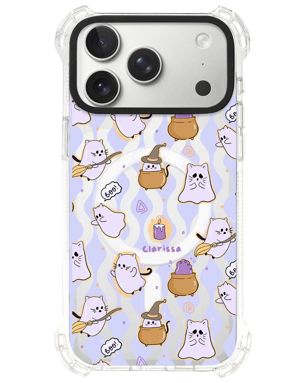 iPhone Rearguard UltimateS⁴ - Spooky cat