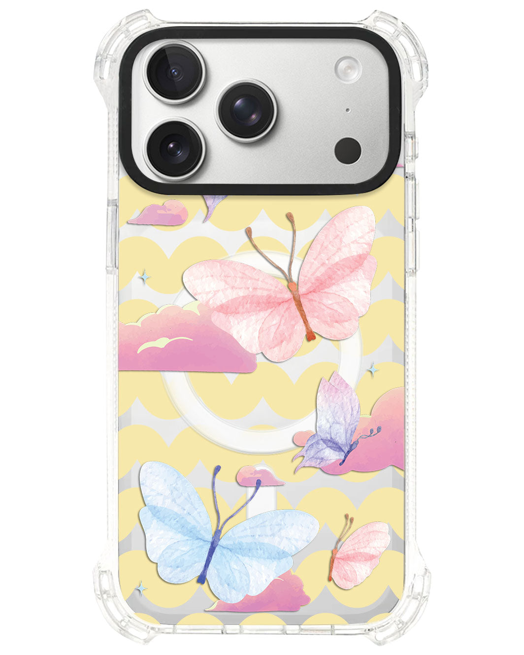 iPhone Rearguard UltimateS⁴ - Butterfly & Clouds