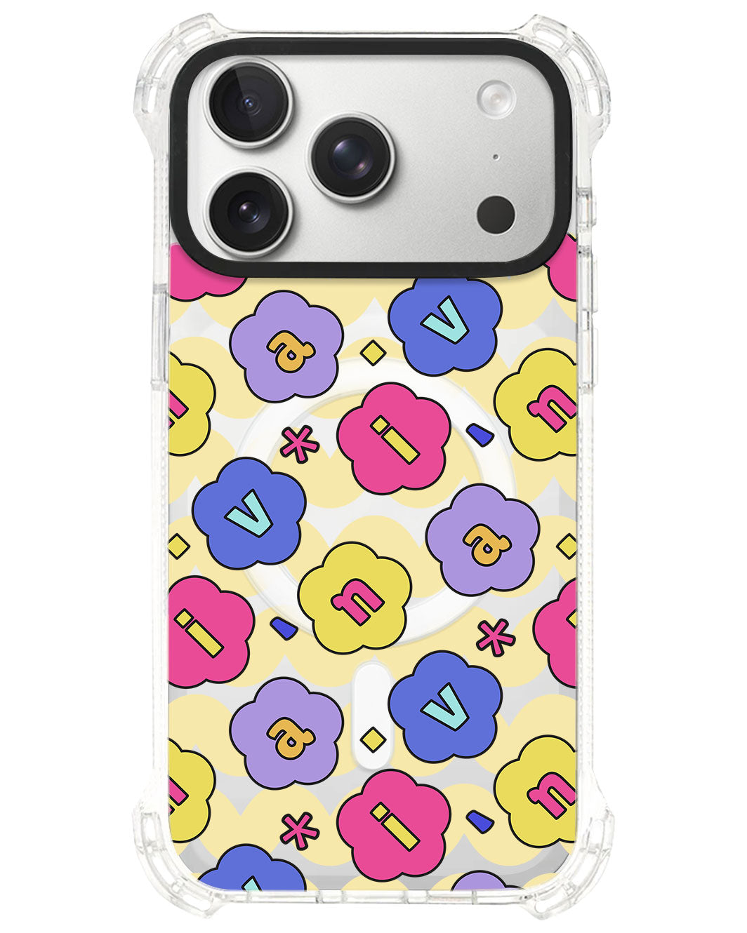 iPhone Rearguard UltimateS⁴ - CUSTOM MONOGRAM 3.0 Flower Petals 2.0