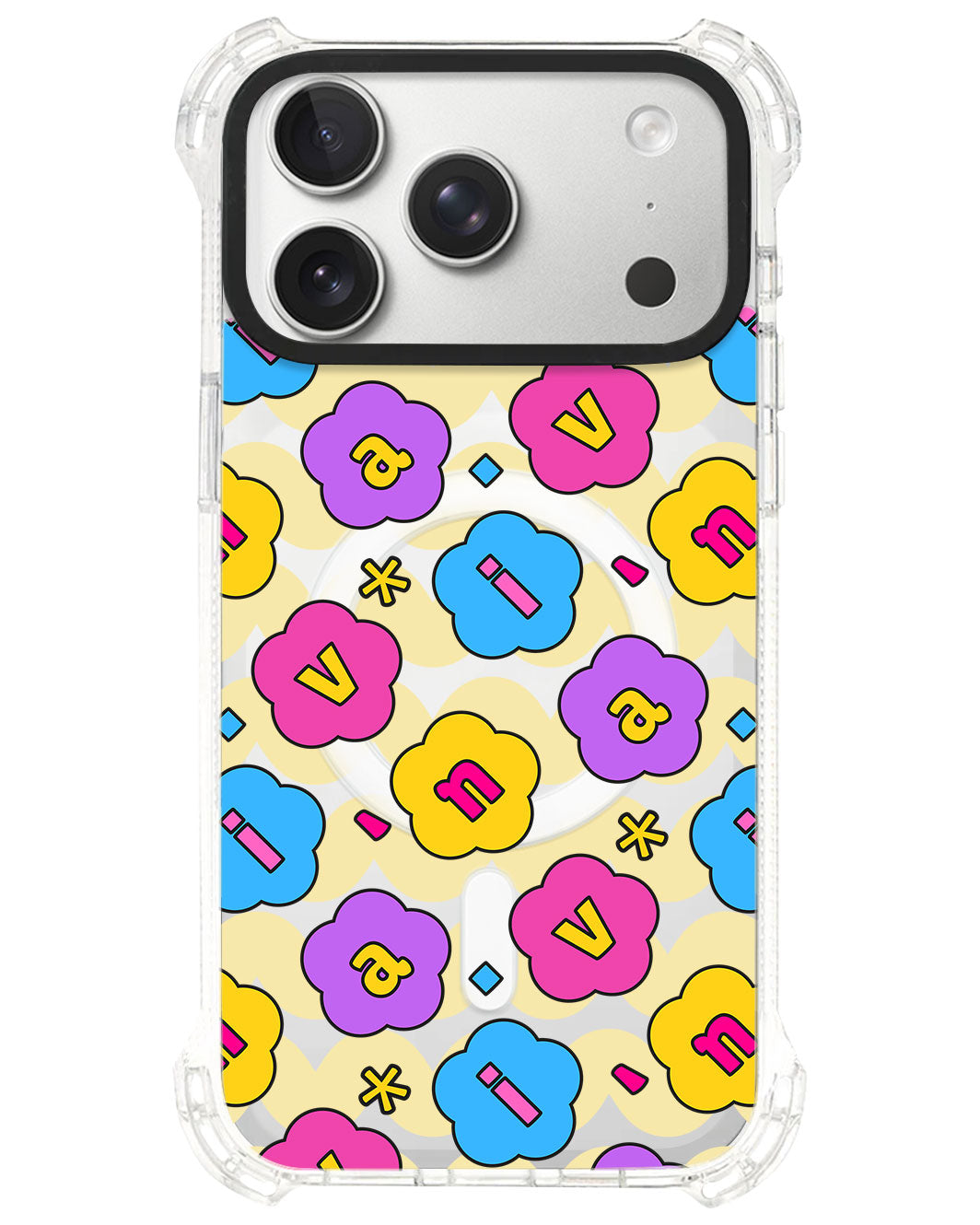 iPhone Rearguard UltimateS⁴ - CUSTOM MONOGRAM 3.0 Flower Petals 4.0