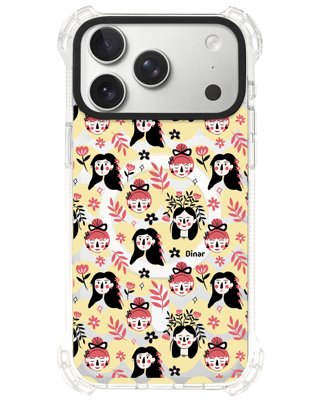 iPhone Rearguard UltimateS⁴ - Flowery Faces