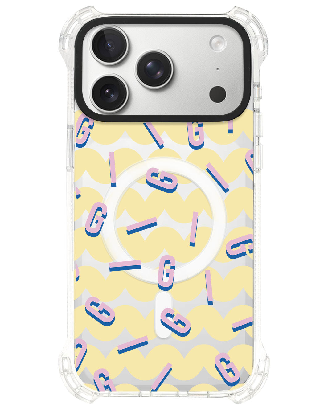 iPhone Rearguard UltimateS⁴ - CUSTOM MONOGRAM 1.0 Cotton Candy