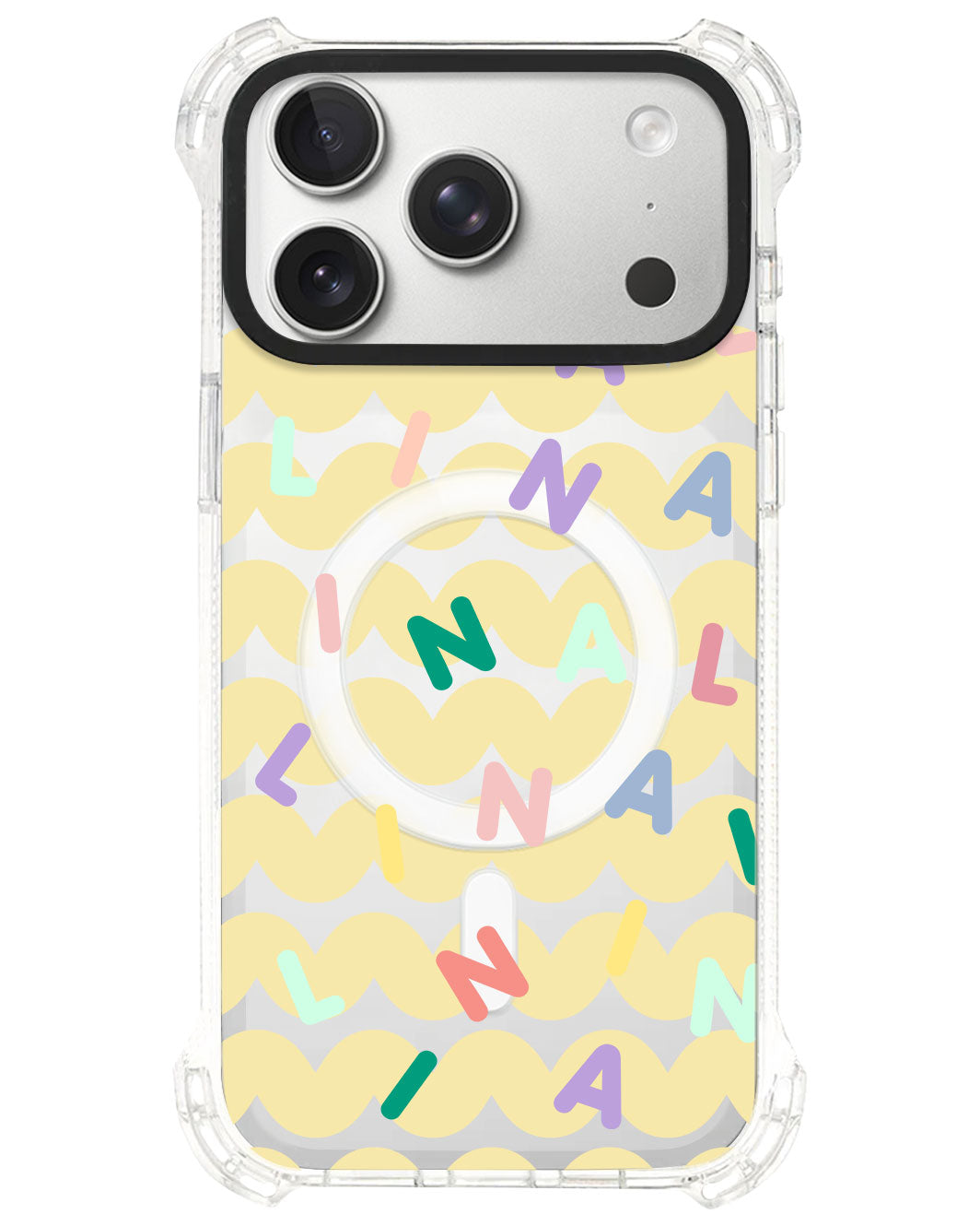 iPhone Rearguard UltimateS⁴ - CUSTOM MONOGRAM 2.0 Rainbow