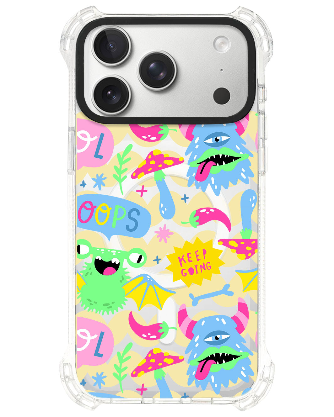 iPhone Rearguard UltimateS⁴ - Monster Say Keep Going