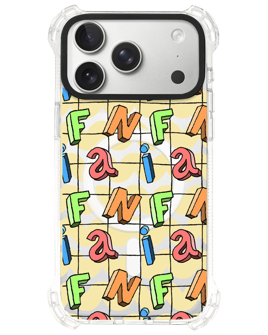 iPhone Rearguard UltimateS⁴ - Playful Monogram