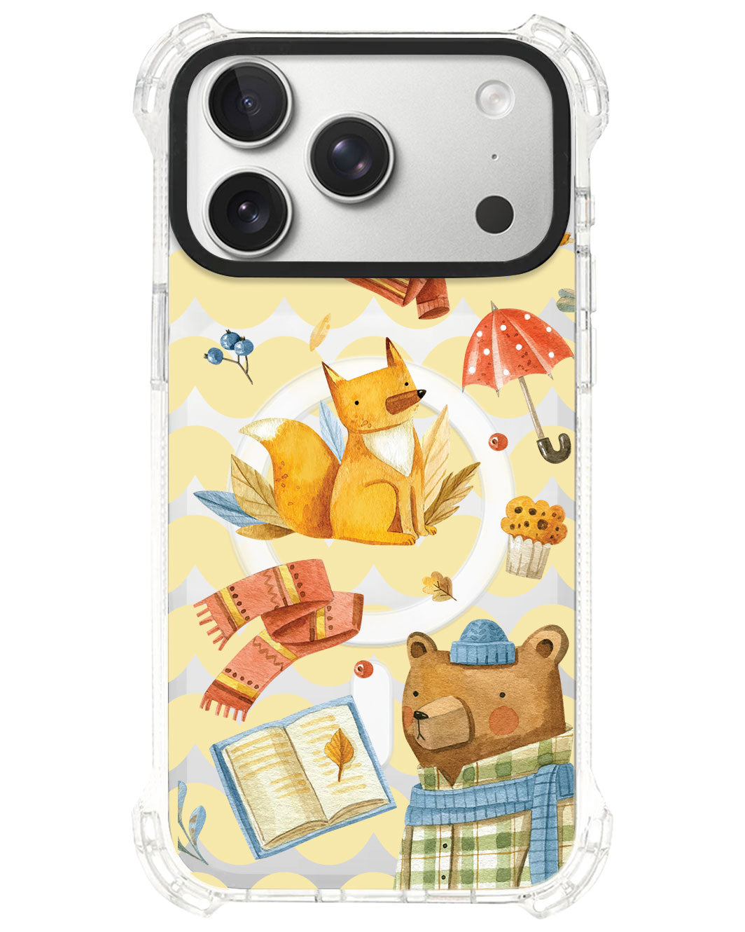 iPhone Rearguard UltimateS⁴ - Bear and Fox