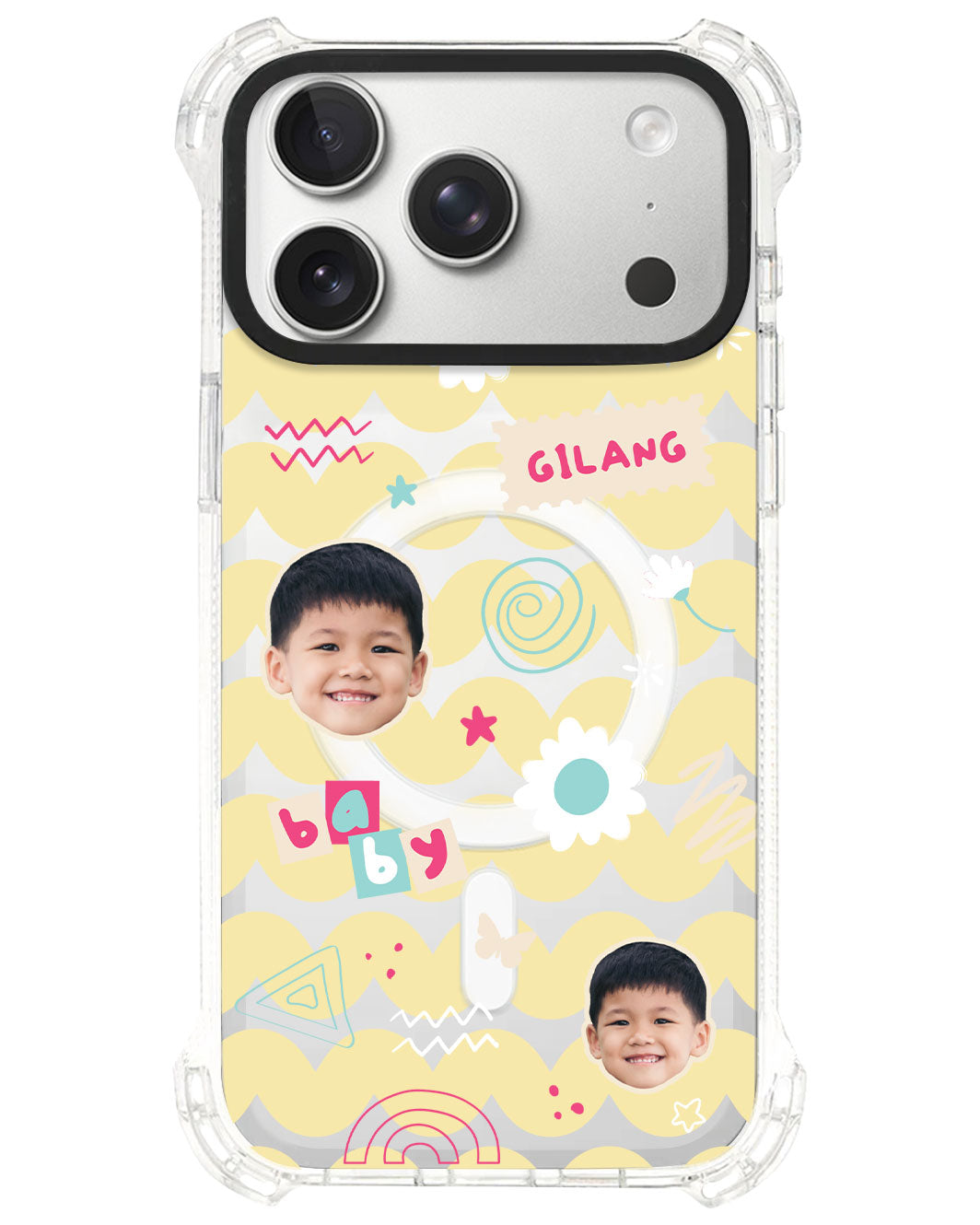 iPhone Rearguard UltimateS⁴ - Face Grid Abstract