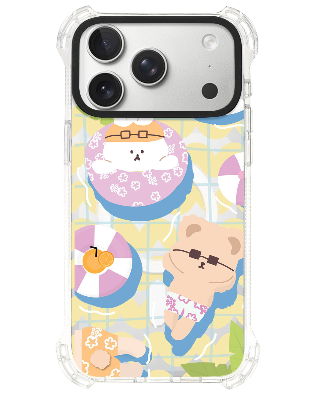 iPhone Rearguard UltimateS⁴ - Pool party pink