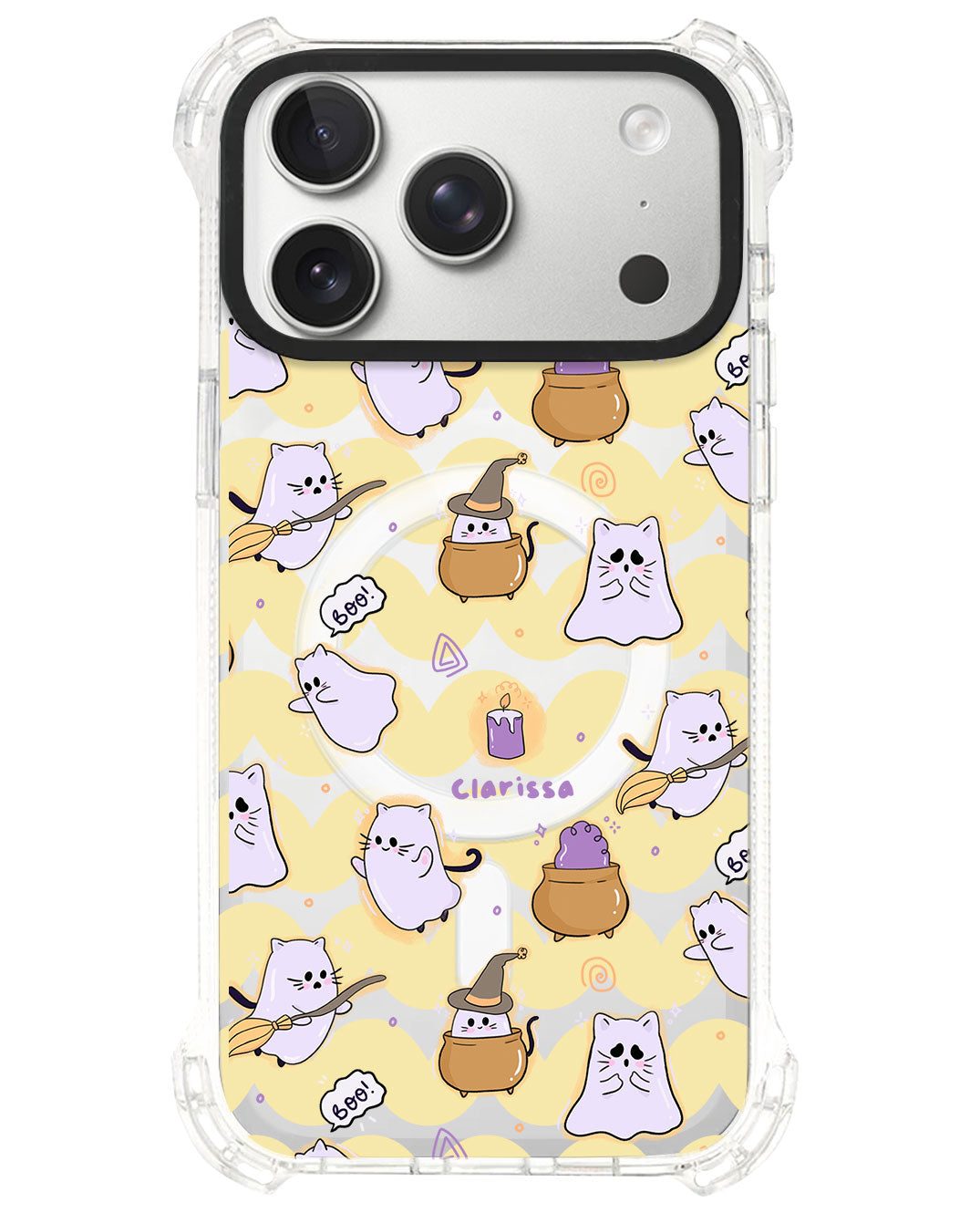 iPhone Rearguard UltimateS⁴ - Spooky cat