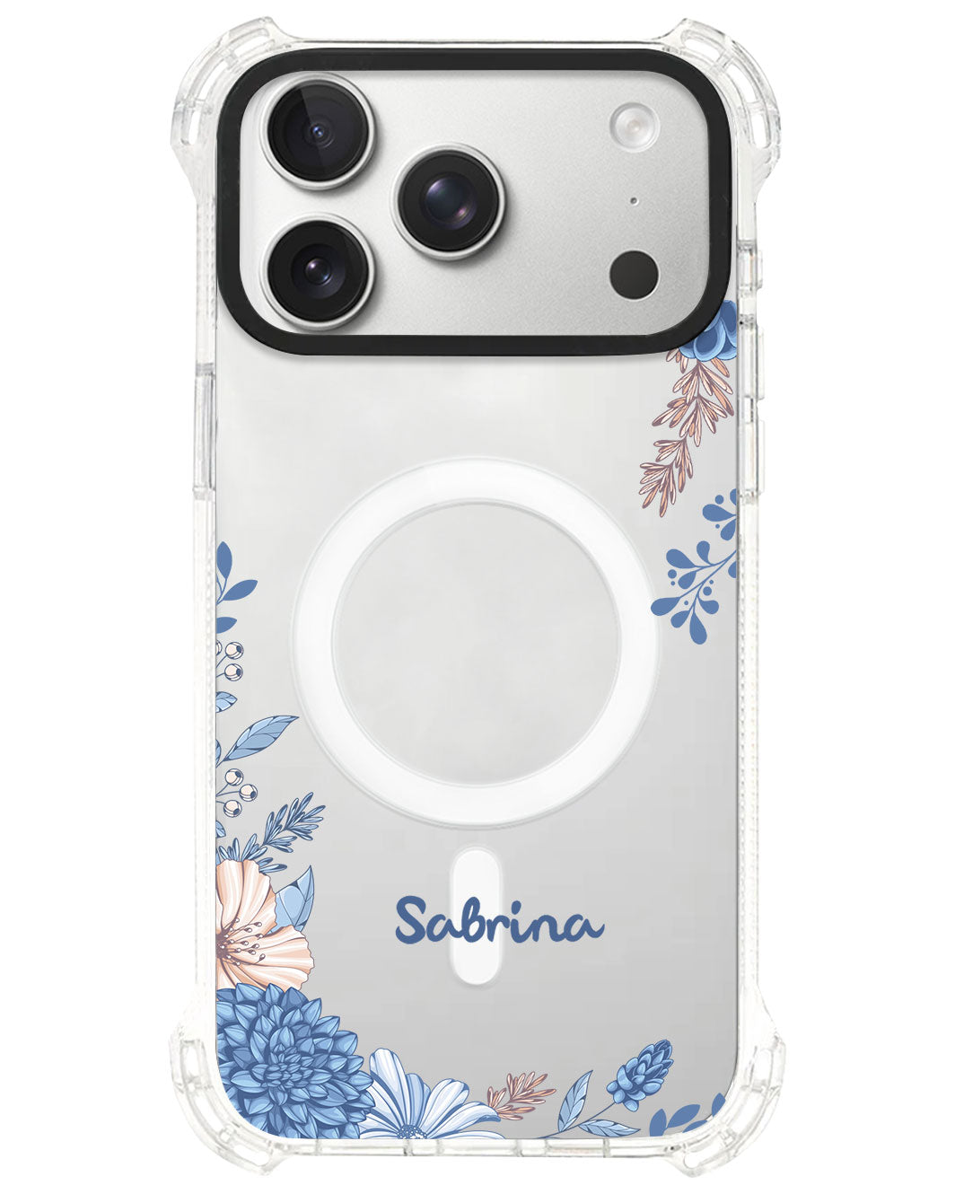 iPhone Rearguard UltimateS⁴ - Blue Florals