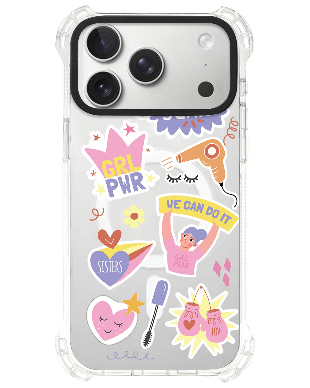 iPhone Ultimate Model-S⁴ - Girl Power Sticker Pack