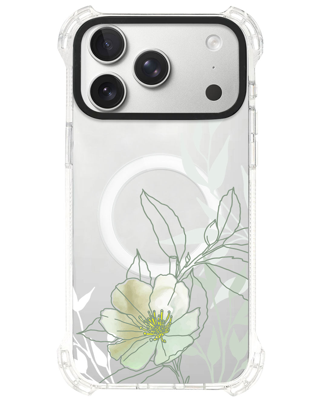 iPhone Rearguard UltimateS⁴ - Greenmint Lily
