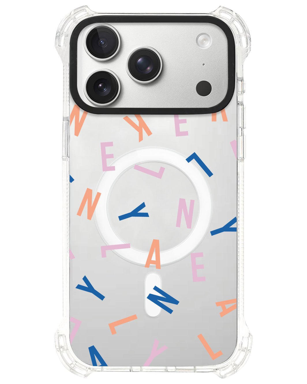 iPhone Ultimate Model-S⁴ - CUSTOM MONOGRAM 1.0 Rainbow