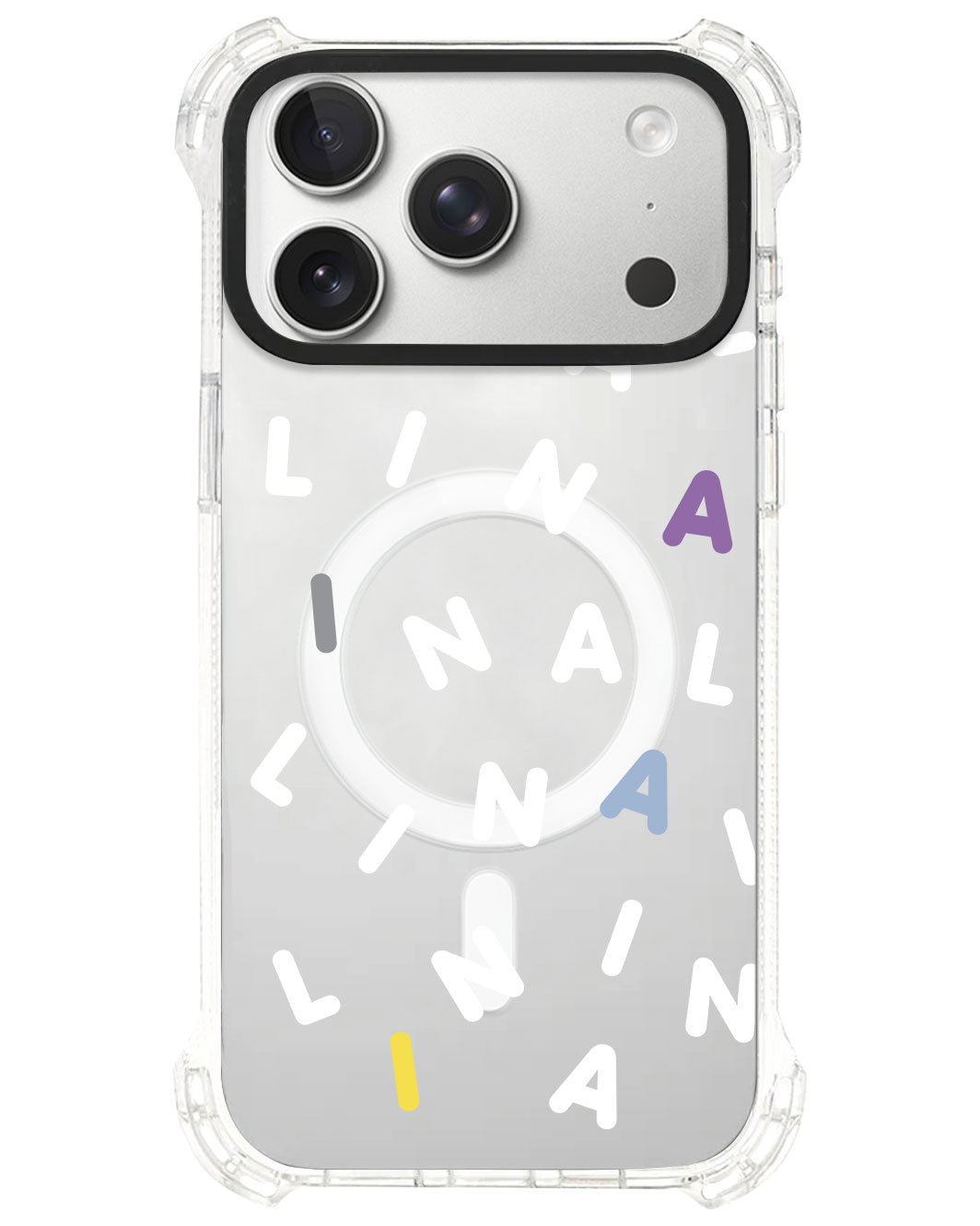 iPhone Rearguard UltimateS⁴ - CUSTOM MONOGRAM 2.0 White