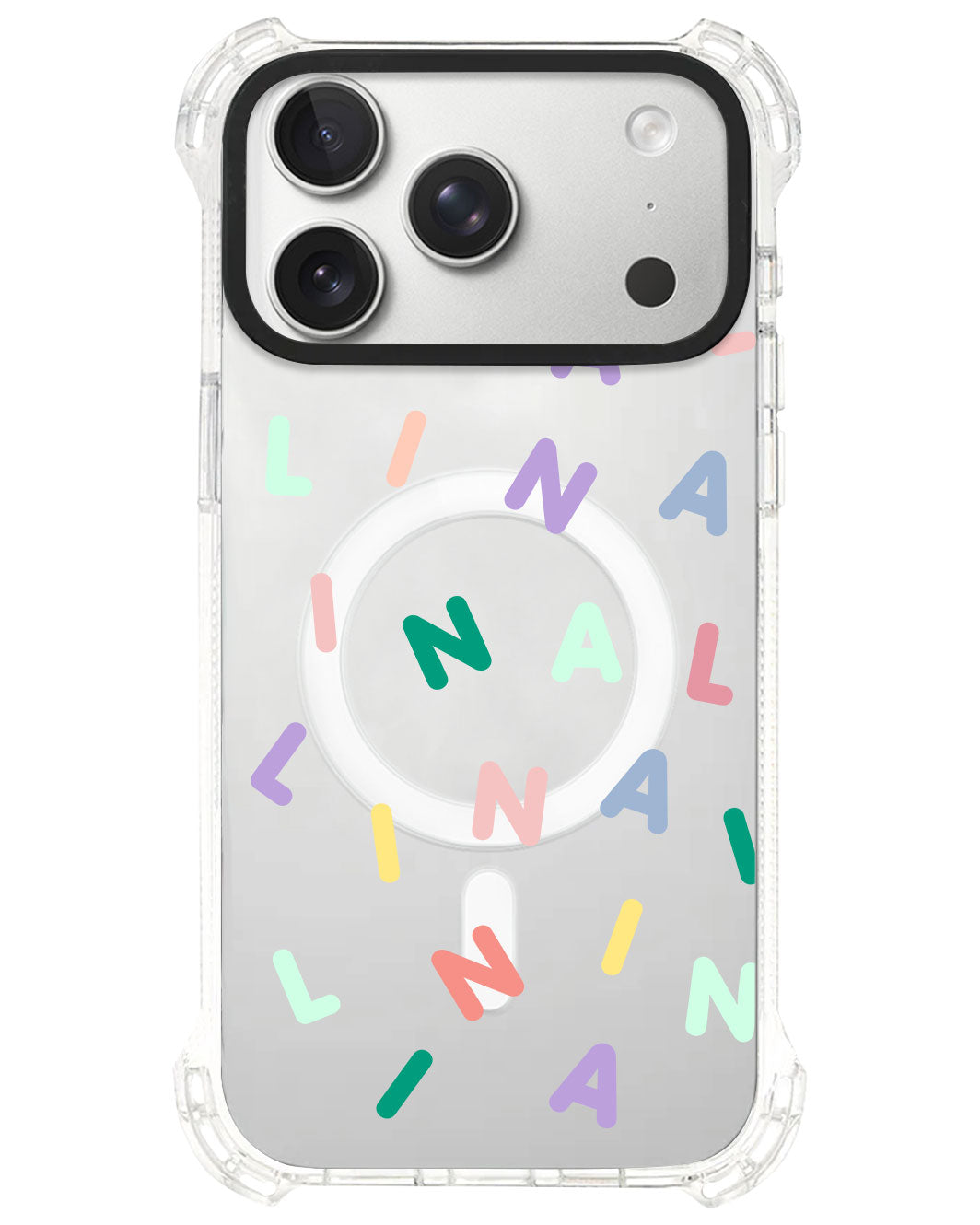 iPhone Rearguard UltimateS⁴ - CUSTOM MONOGRAM 2.0 Rainbow
