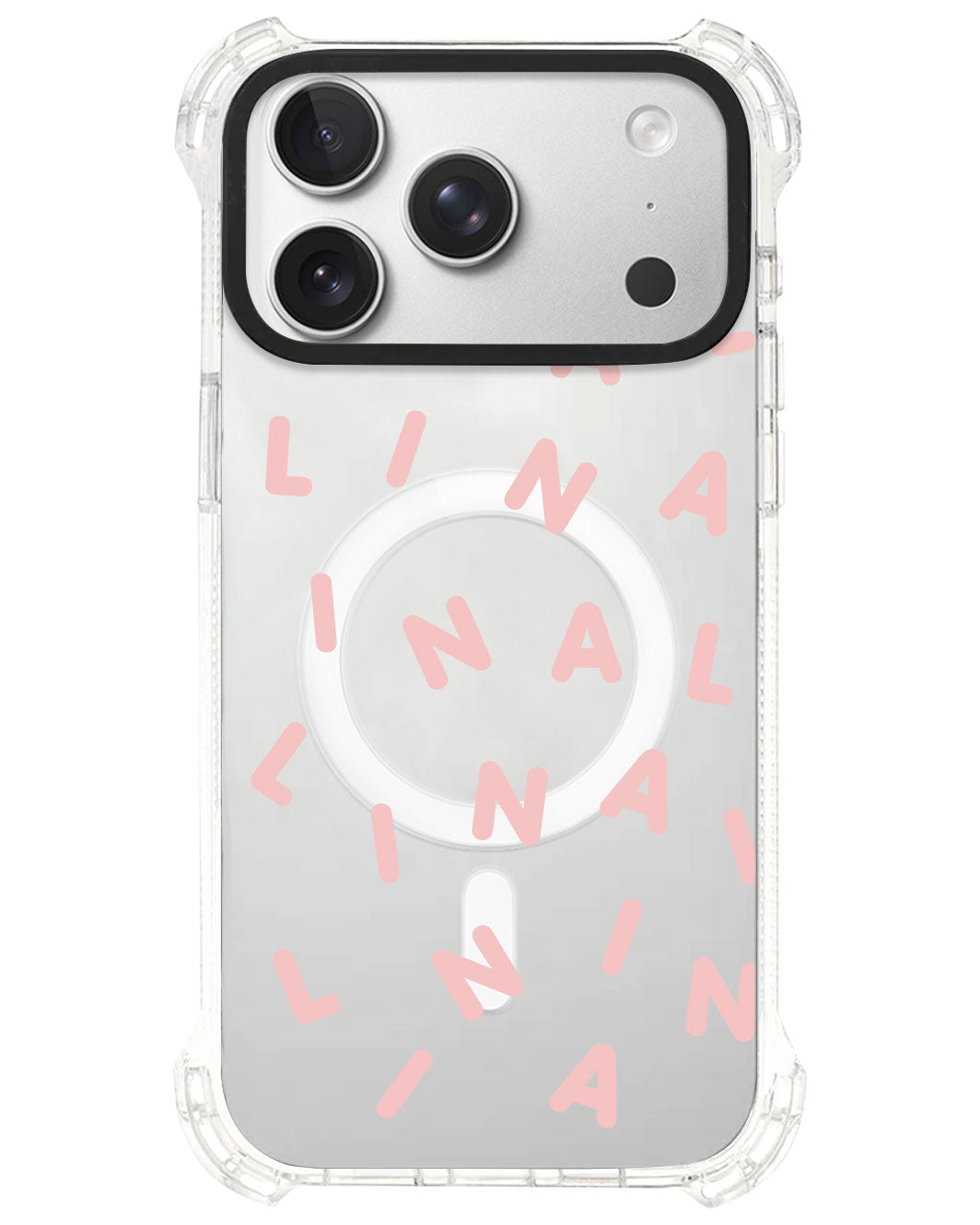 iPhone Rearguard UltimateS⁴ - CUSTOM MONOGRAM 2.0 Rosewater