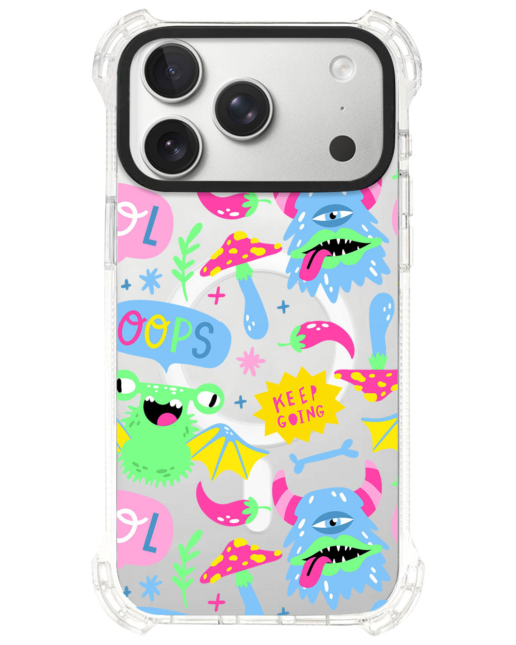 iPhone Ultimate Model-S⁴ - Monster Say Keep Going