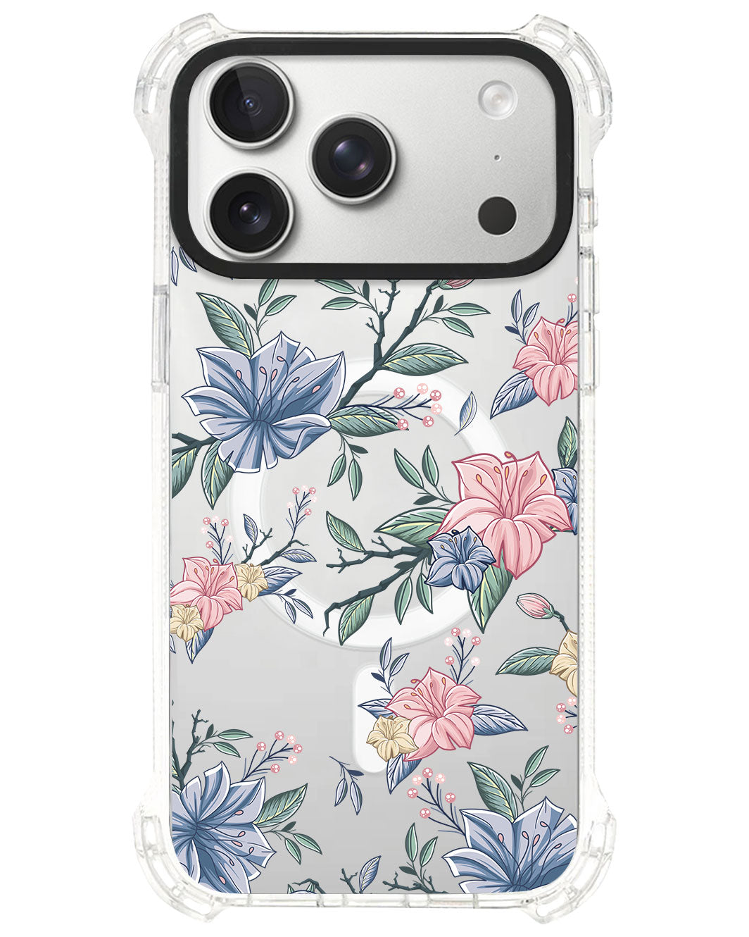 iPhone Rearguard UltimateS⁴ - Pink & Blue Floral