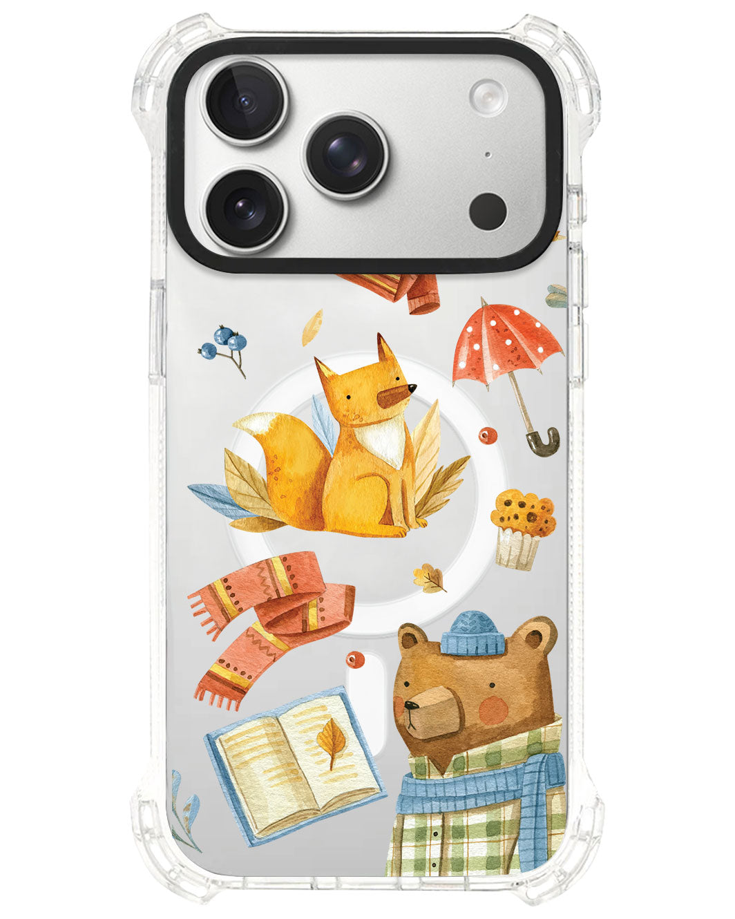 iPhone Rearguard UltimateS⁴ - Bear and Fox