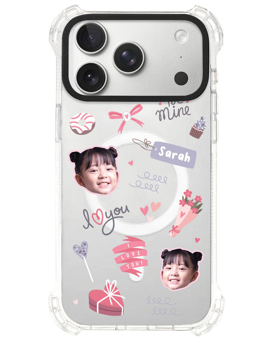 iPhone Rearguard UltimateS⁴ - Face Grid Lovely