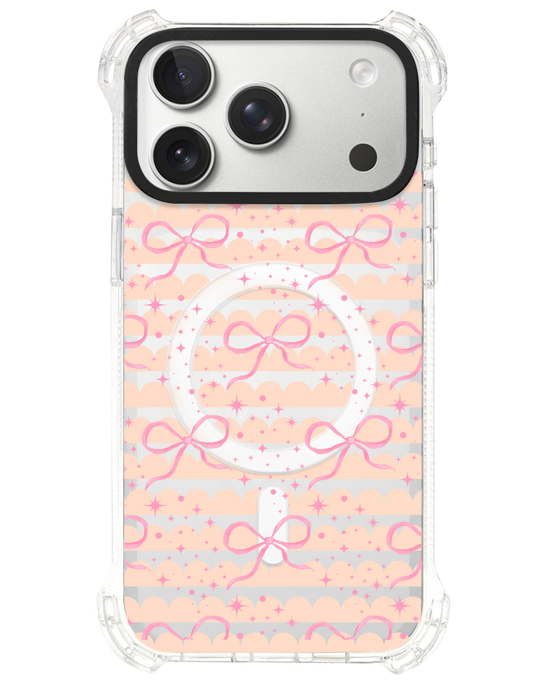 iPhone Rearguard UltimateS⁴ - Coquette Glittery Bow