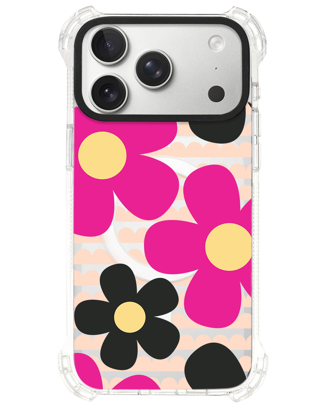 iPhone Rearguard UltimateS⁴ - Daisy Hot Pink