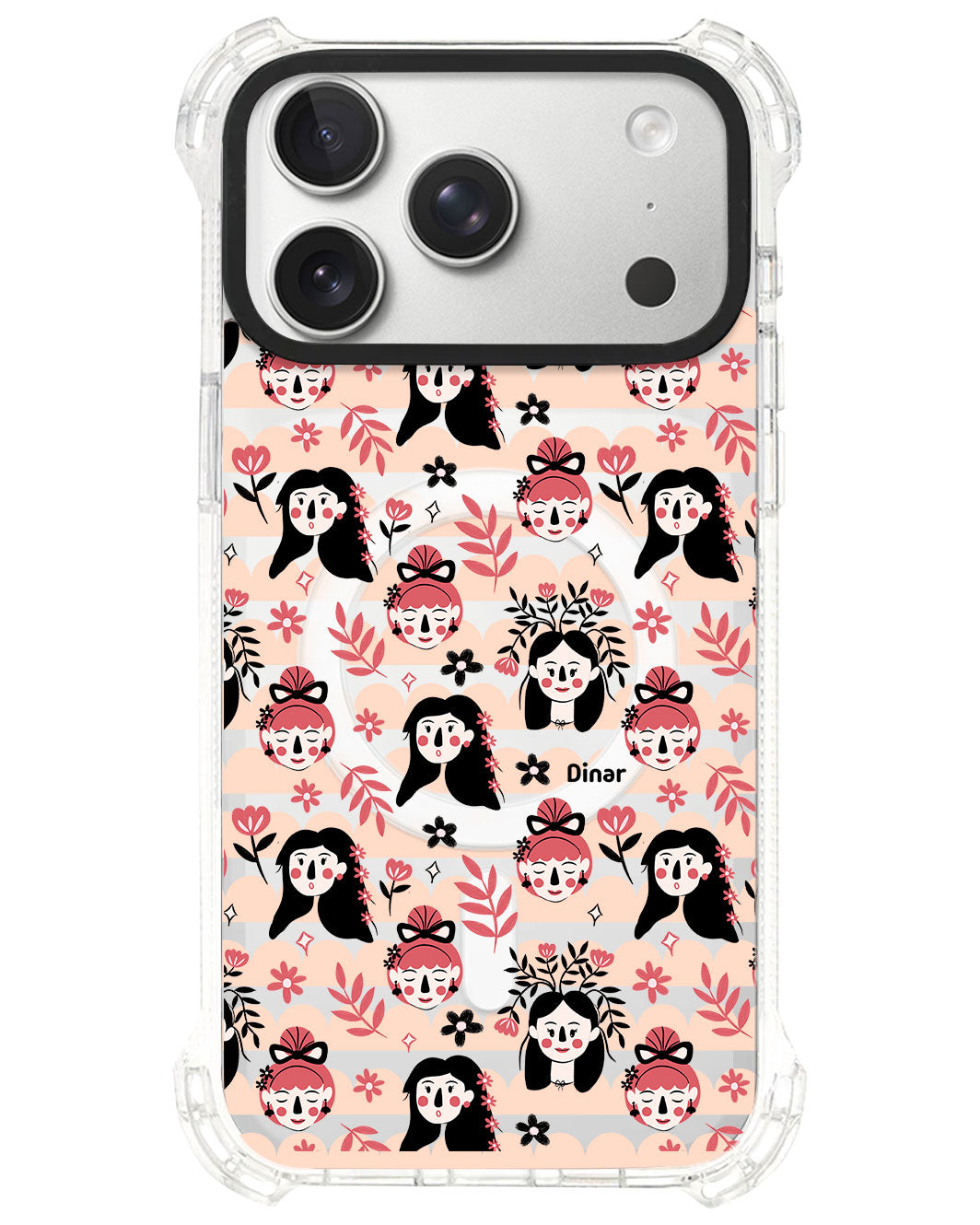 iPhone Rearguard UltimateS⁴ - Flowery Faces