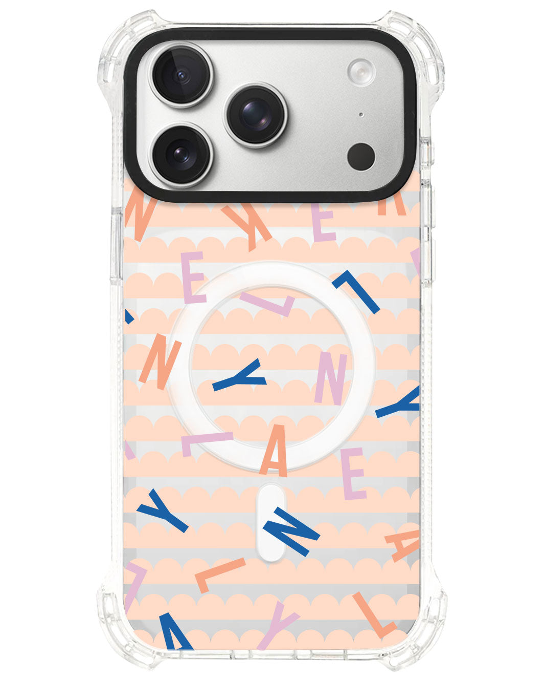 iPhone Ultimate Model-S⁴ - CUSTOM MONOGRAM 1.0 Rainbow