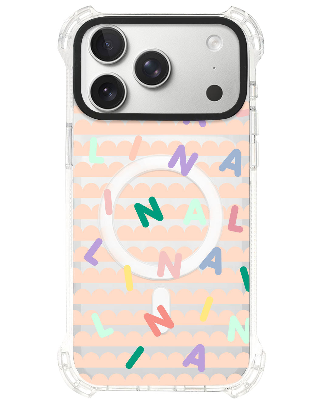 iPhone Rearguard UltimateS⁴ - CUSTOM MONOGRAM 2.0 Rainbow